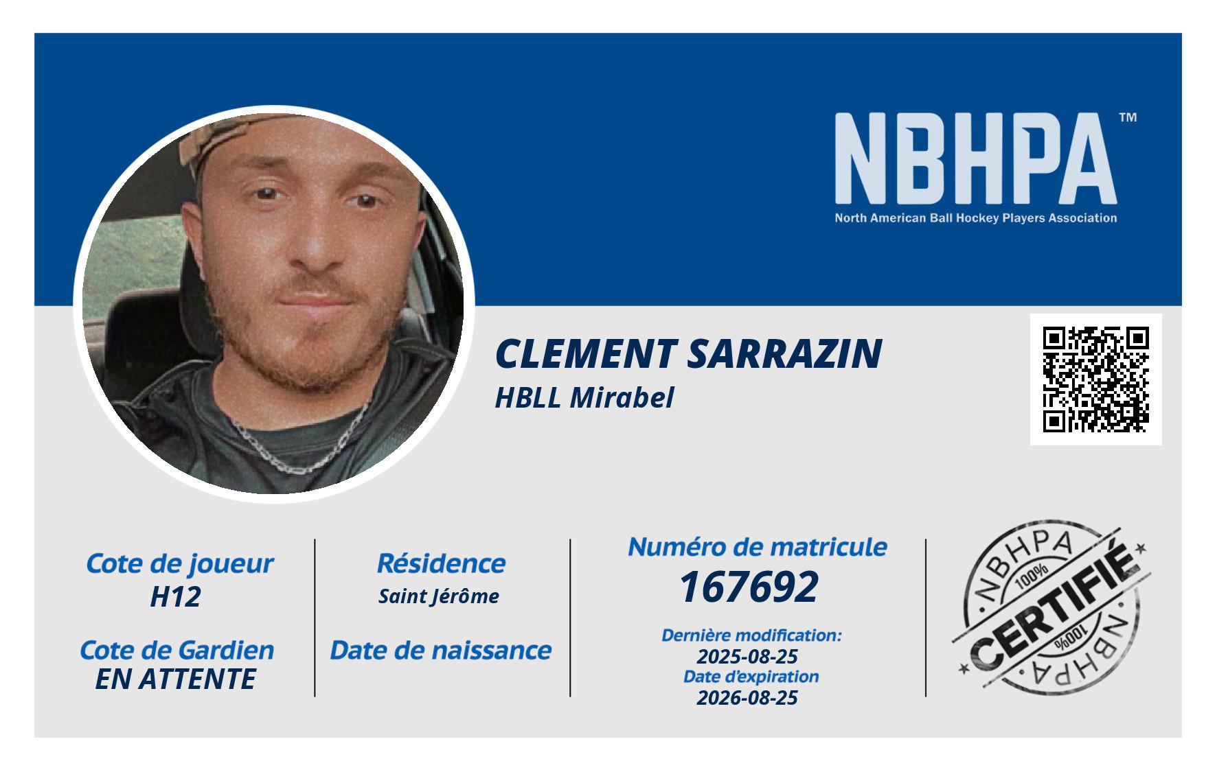 Clement Sarrazin