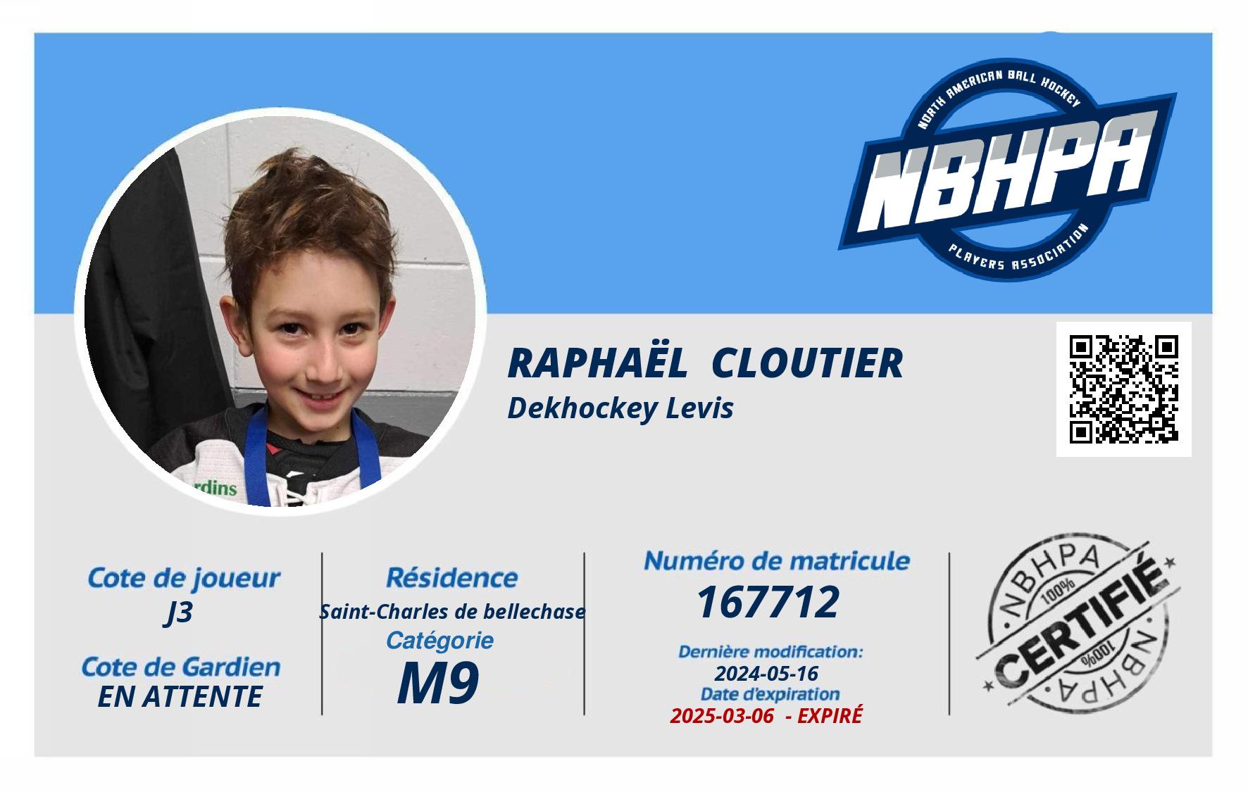 Raphaël  Cloutier