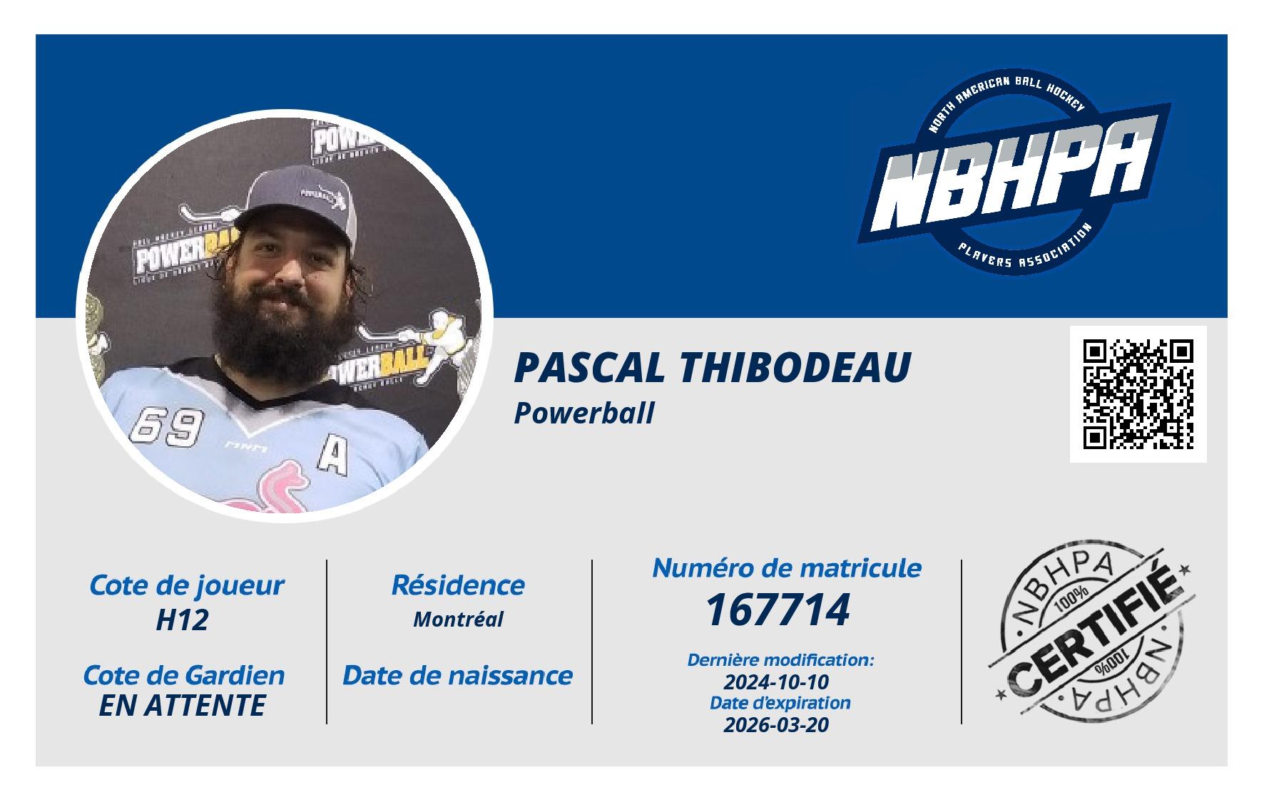 Pascal Thibodeau