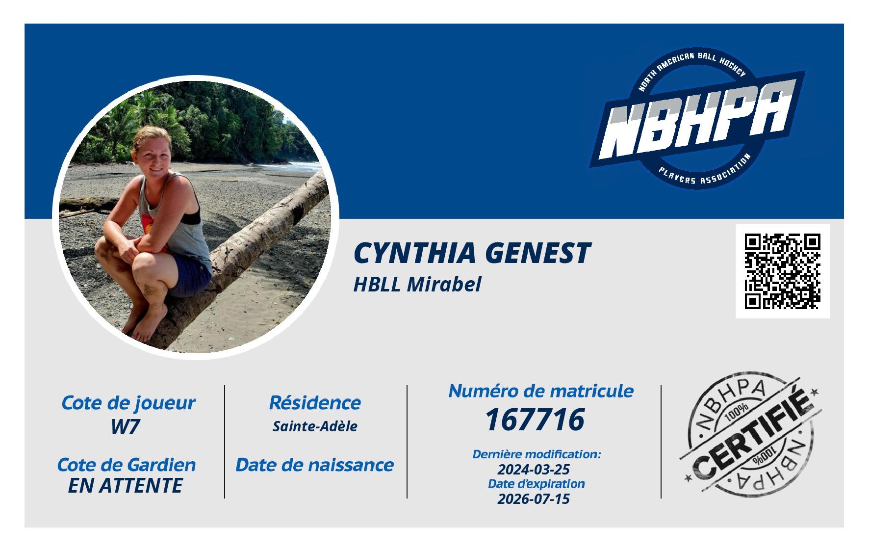 Cynthia Genest