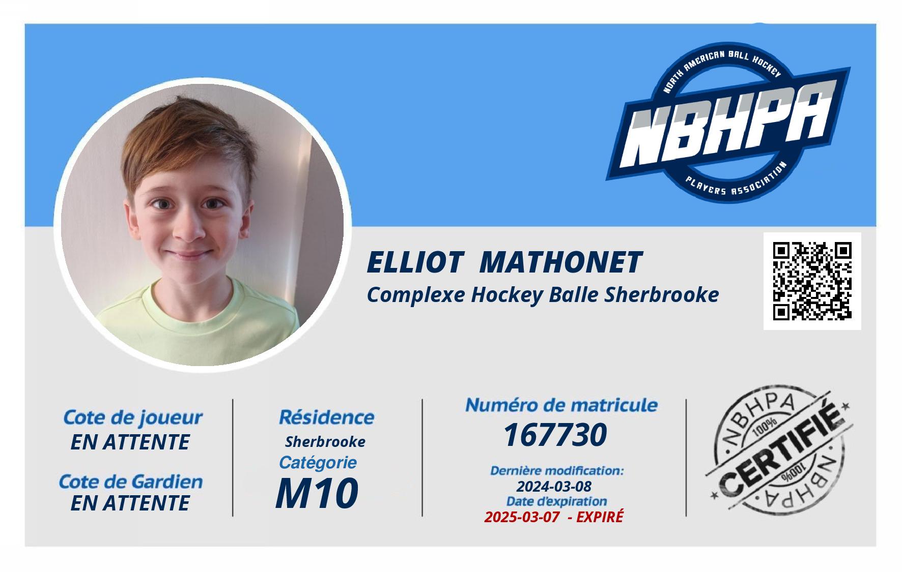 Elliot  Mathonet 