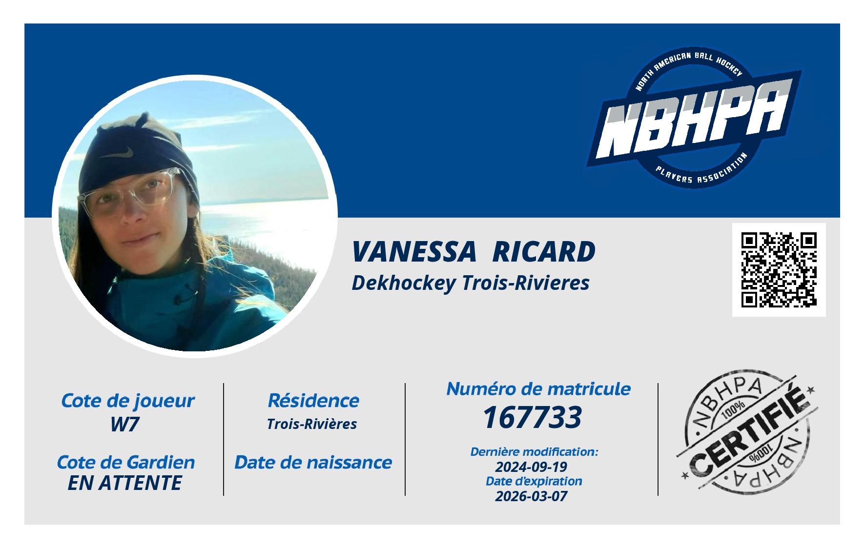 Vanessa  Ricard 
