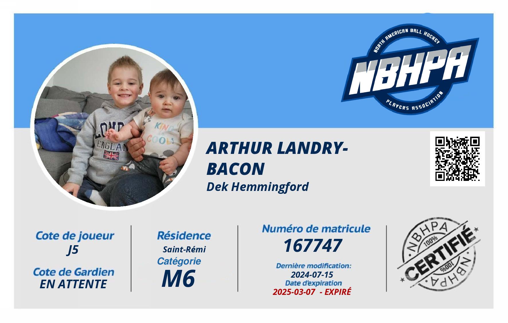 Arthur Landry-Bacon