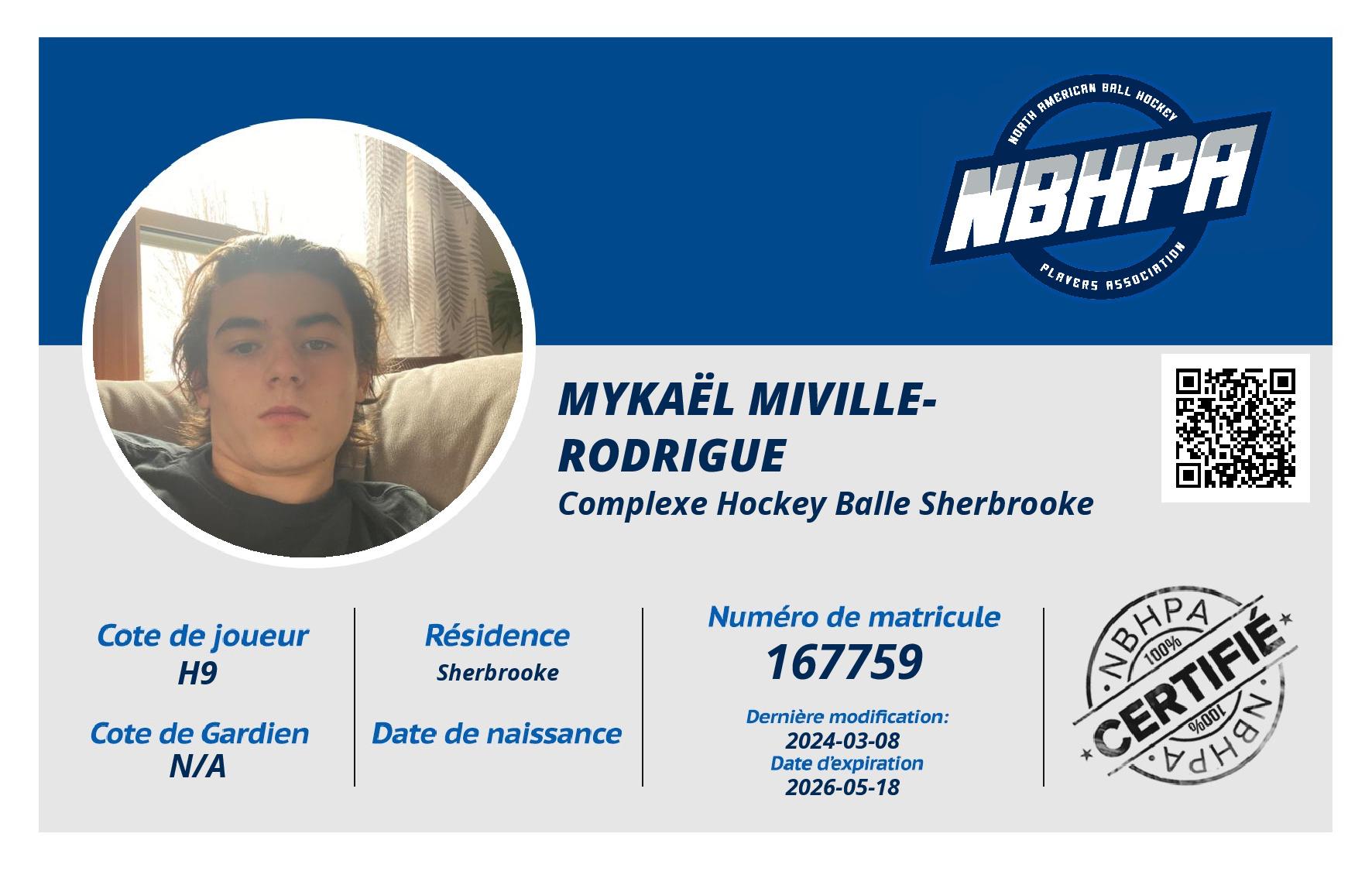 Mykaël Miville-Rodrigue
