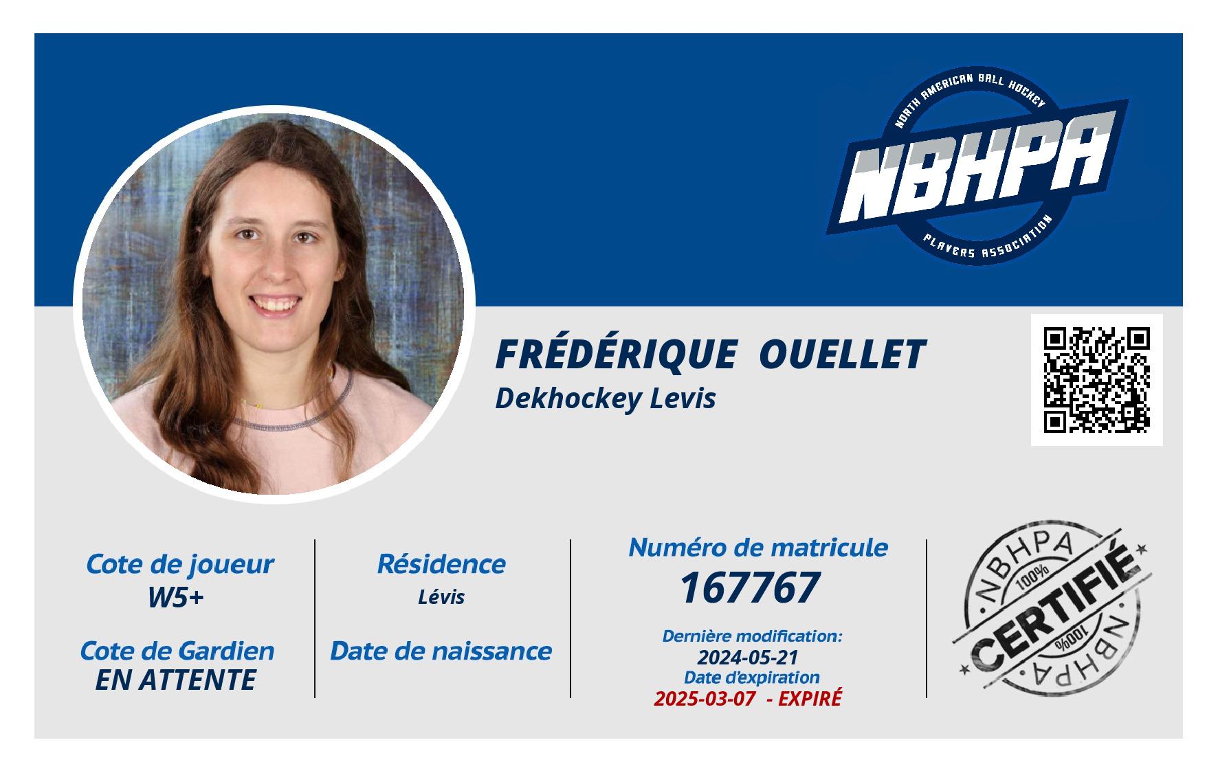 Frédérique  Ouellet