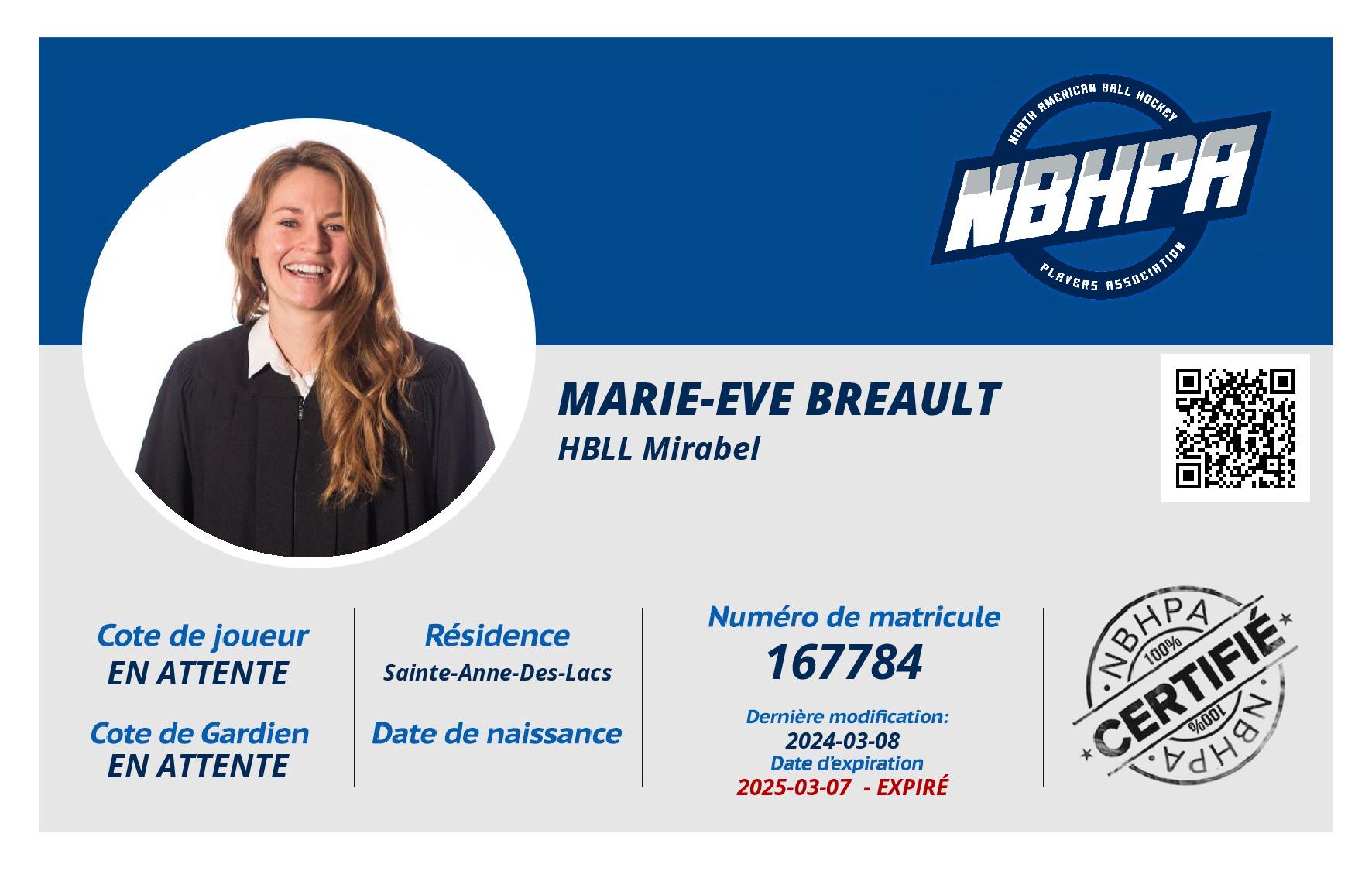 Marie-Eve Breault