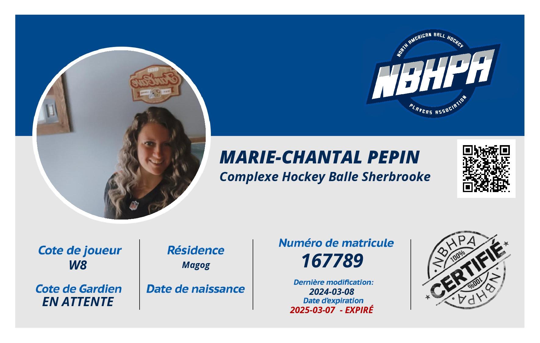Marie-Chantal Pepin