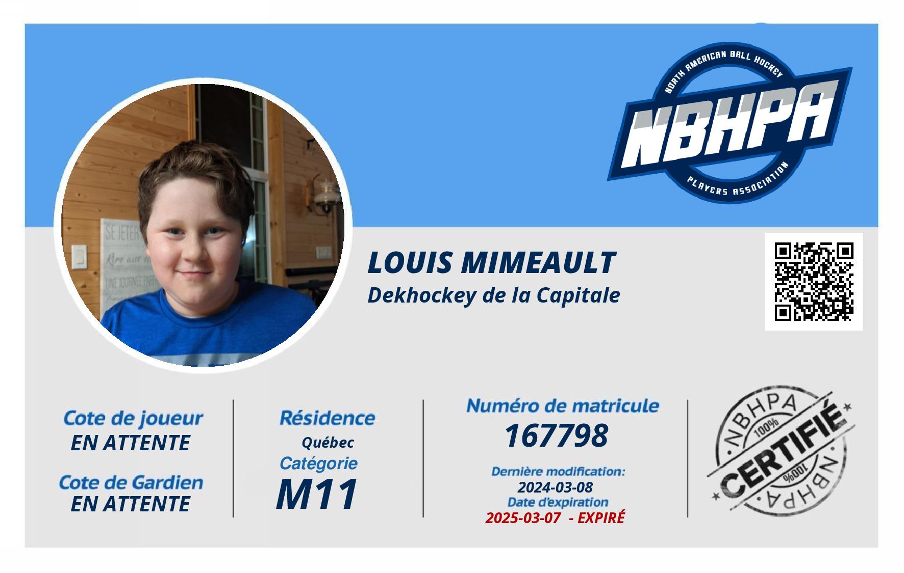Louis Mimeault 