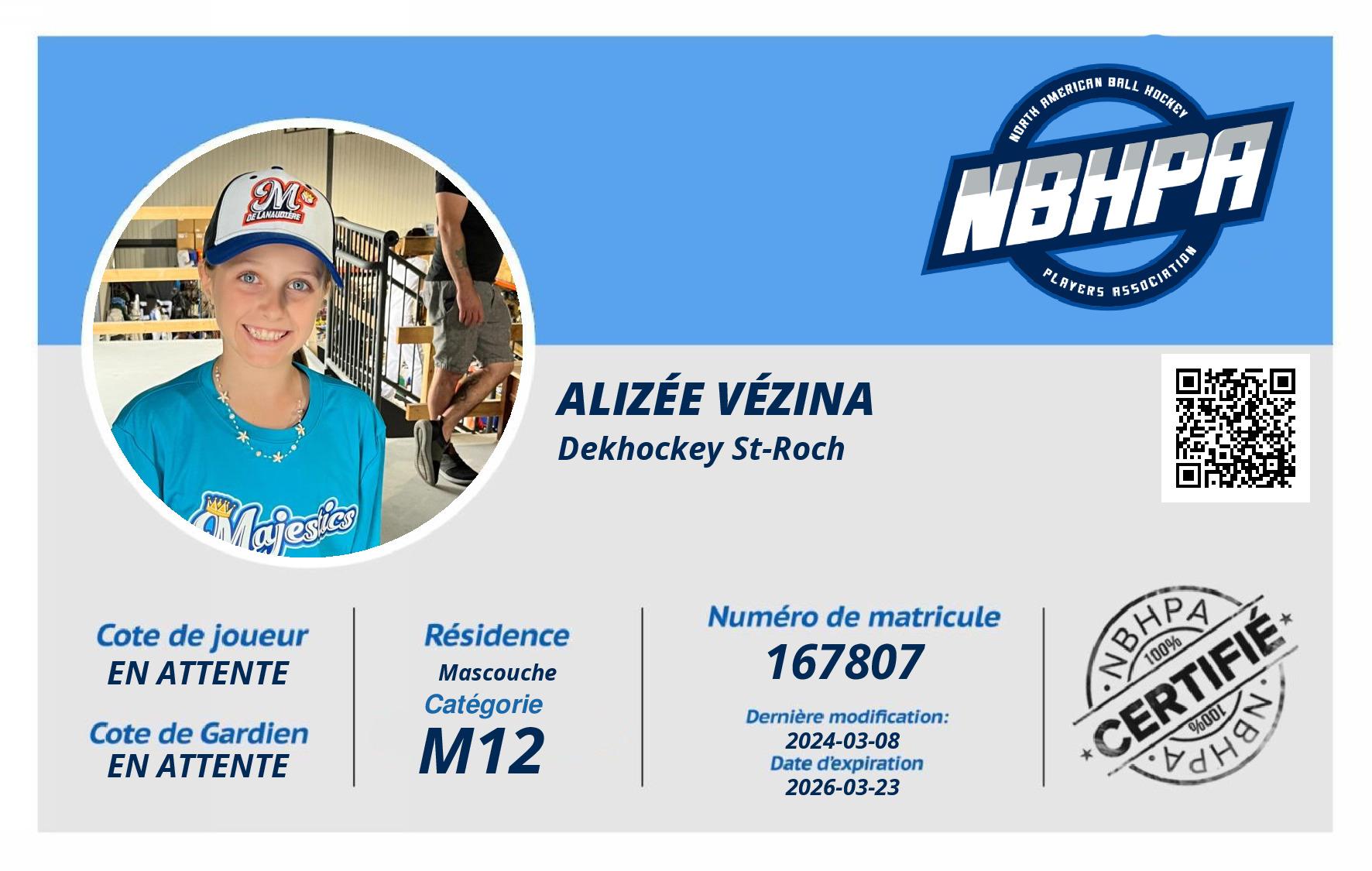 Alizée Vézina