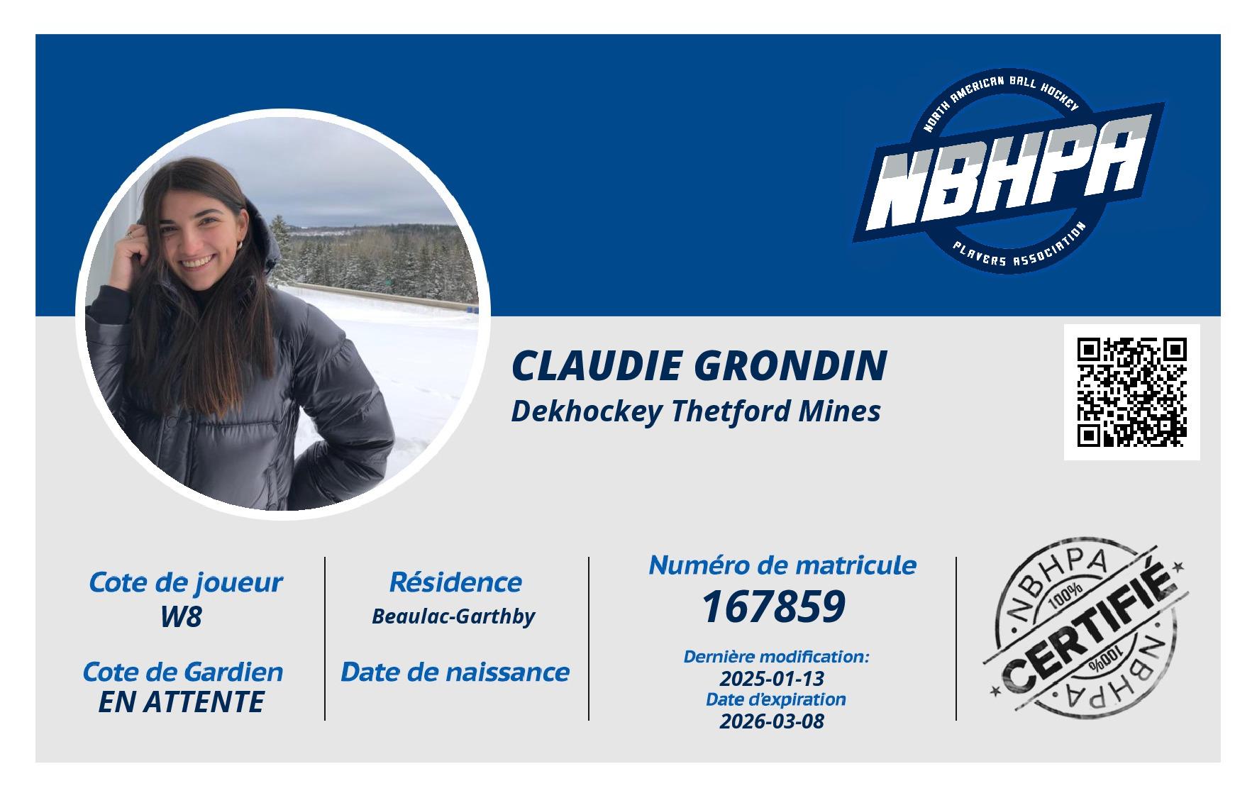 Claudie Grondin
