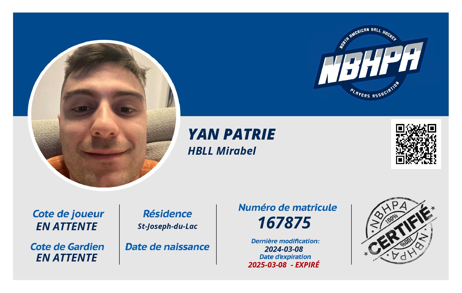 Yan Patrie
