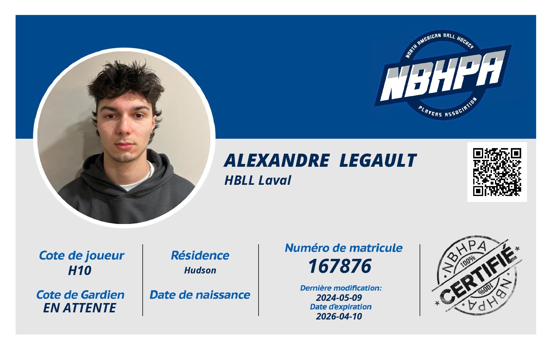 Alexandre  Legault
