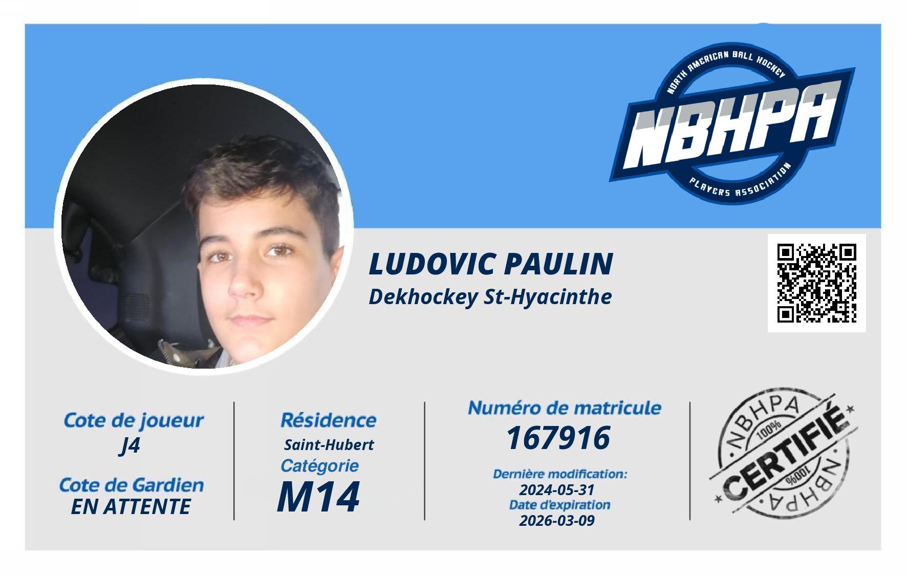 Ludovic Paulin