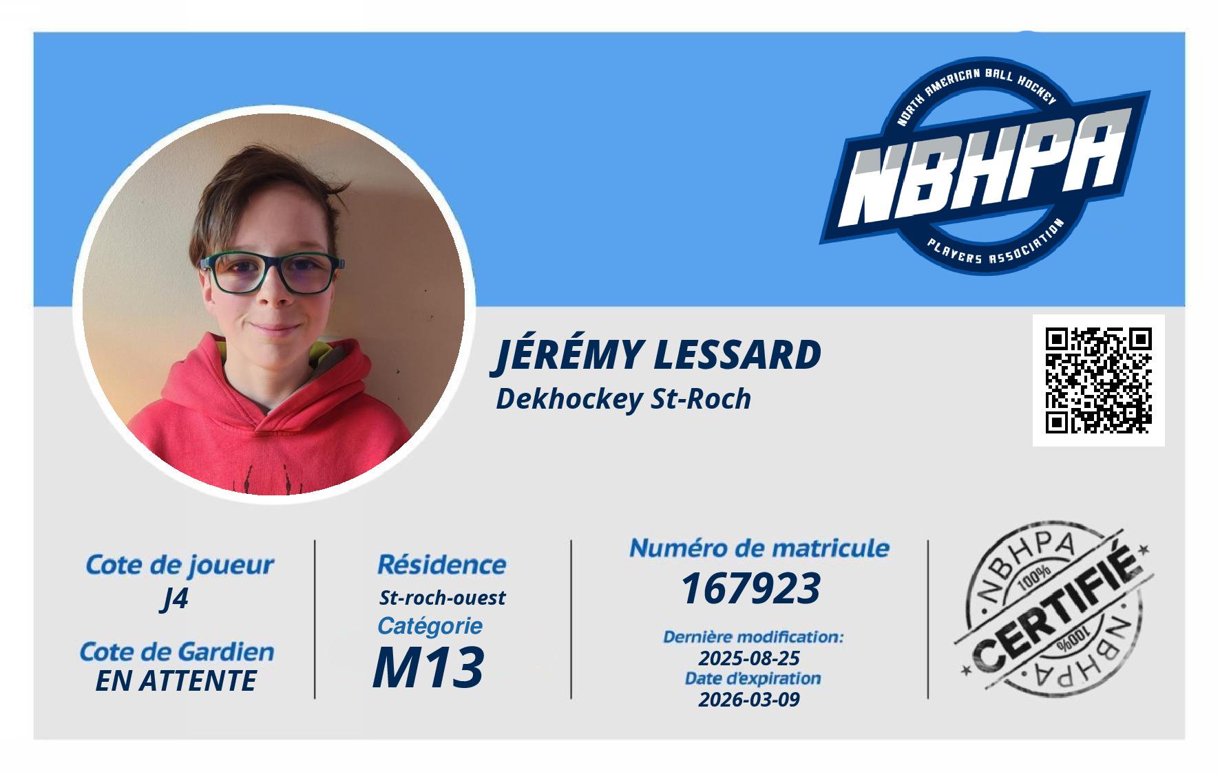 Jérémy Lessard