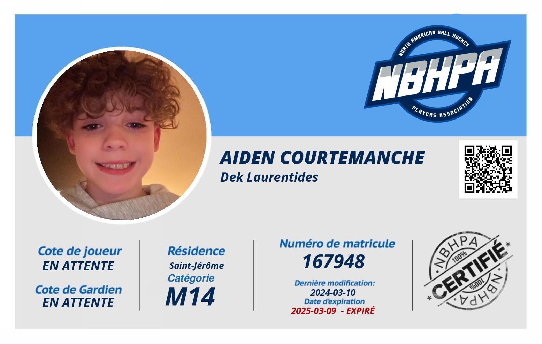 Aiden Courtemanche