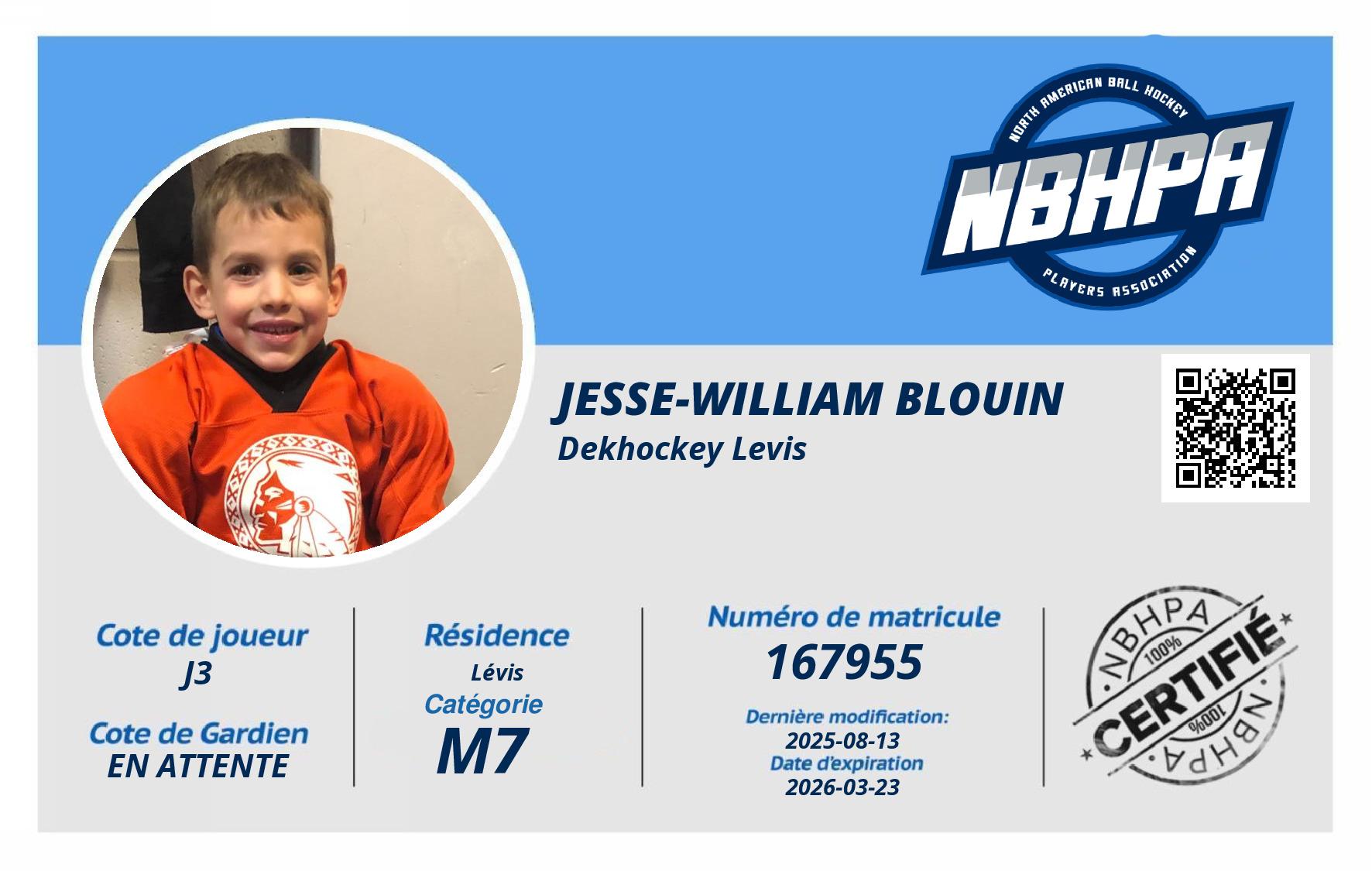 Jesse-William Blouin