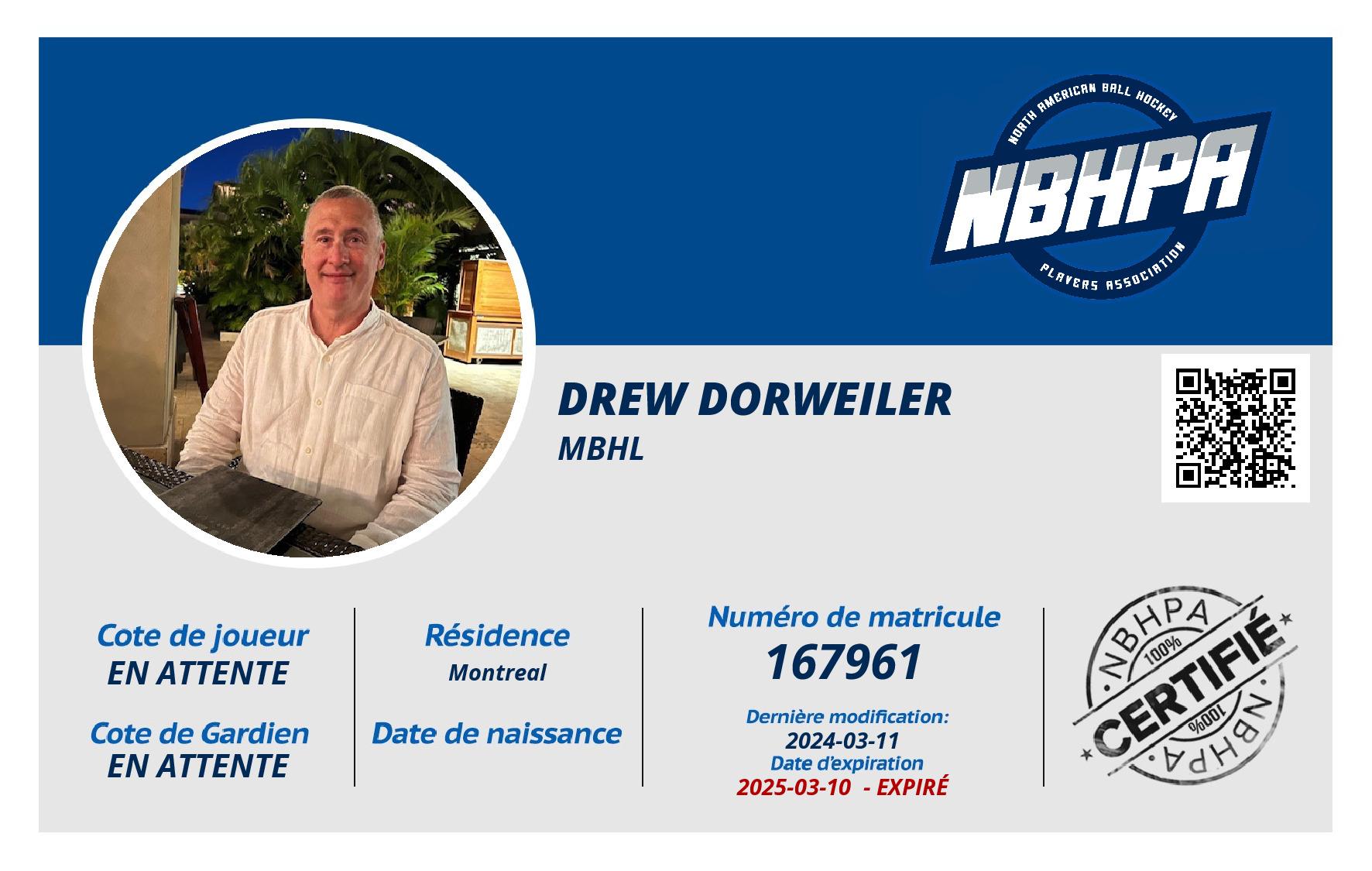 Drew Dorweiler