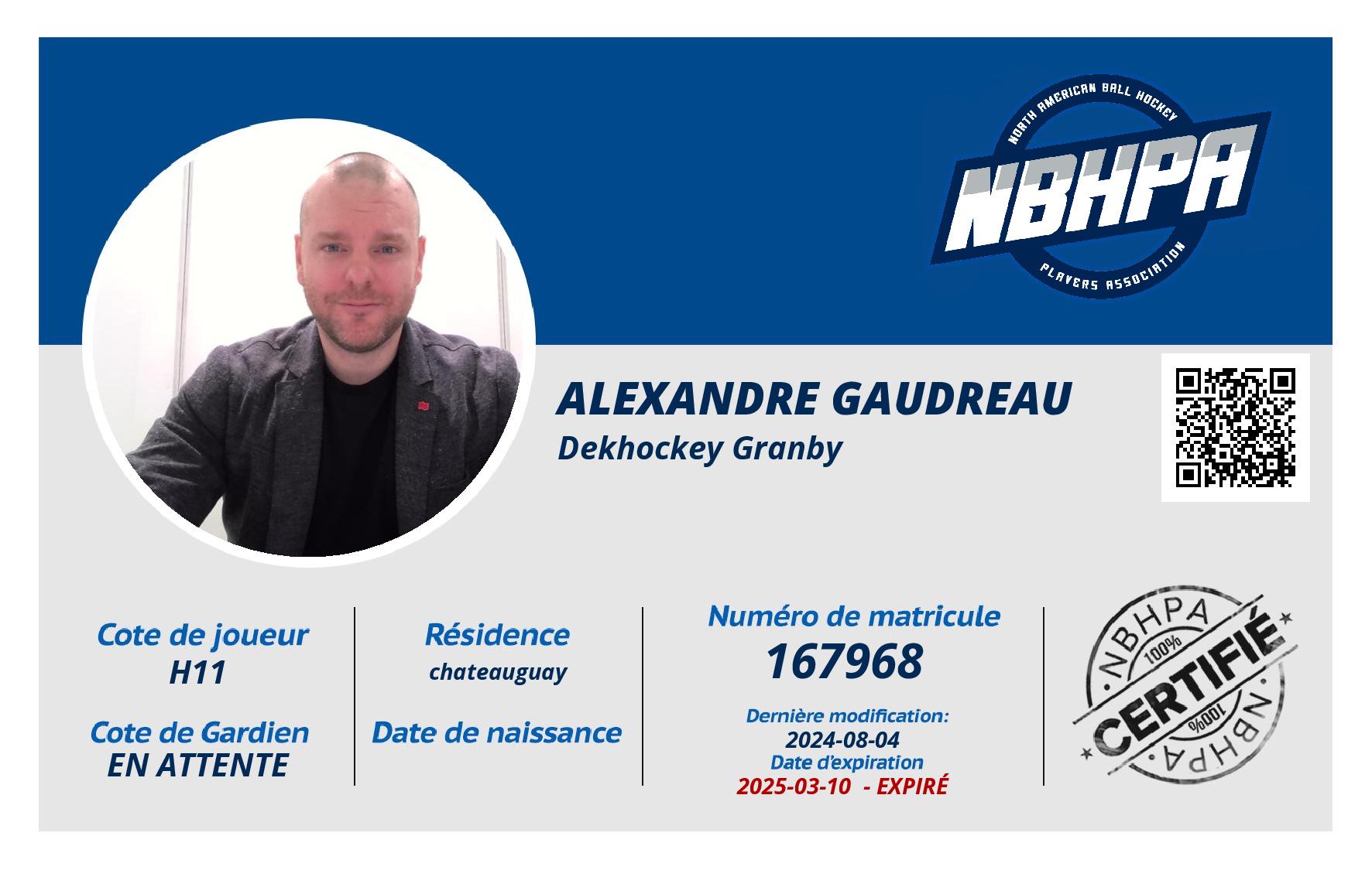Alexandre Gaudreau