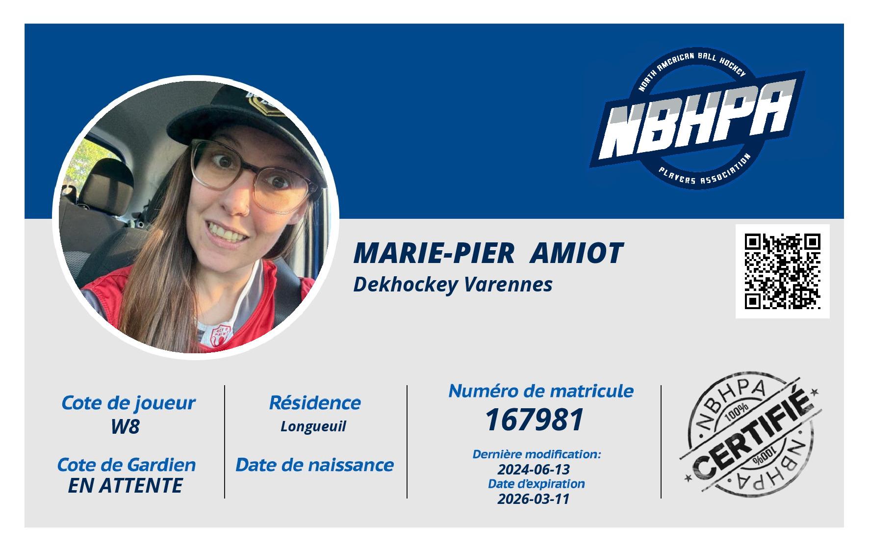 Marie-Pier  Amiot 