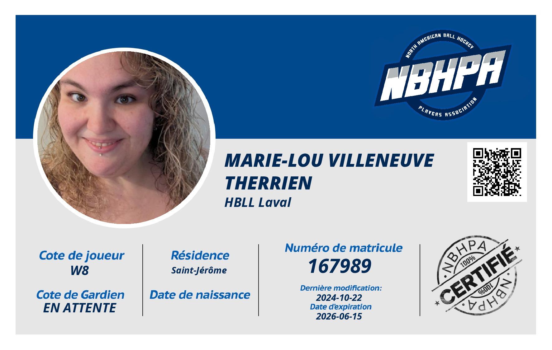 Marie-Lou Villeneuve Therrien 