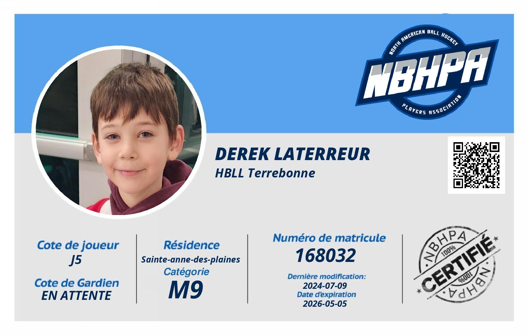 Derek Laterreur