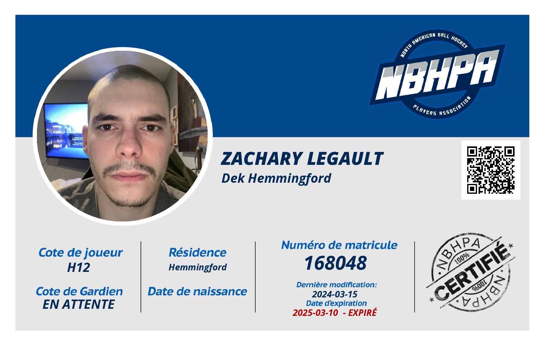 Zachary Legault 