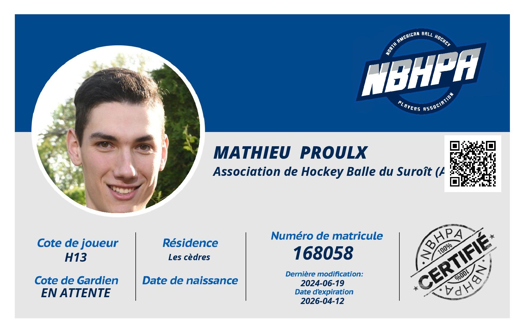Mathieu  Proulx