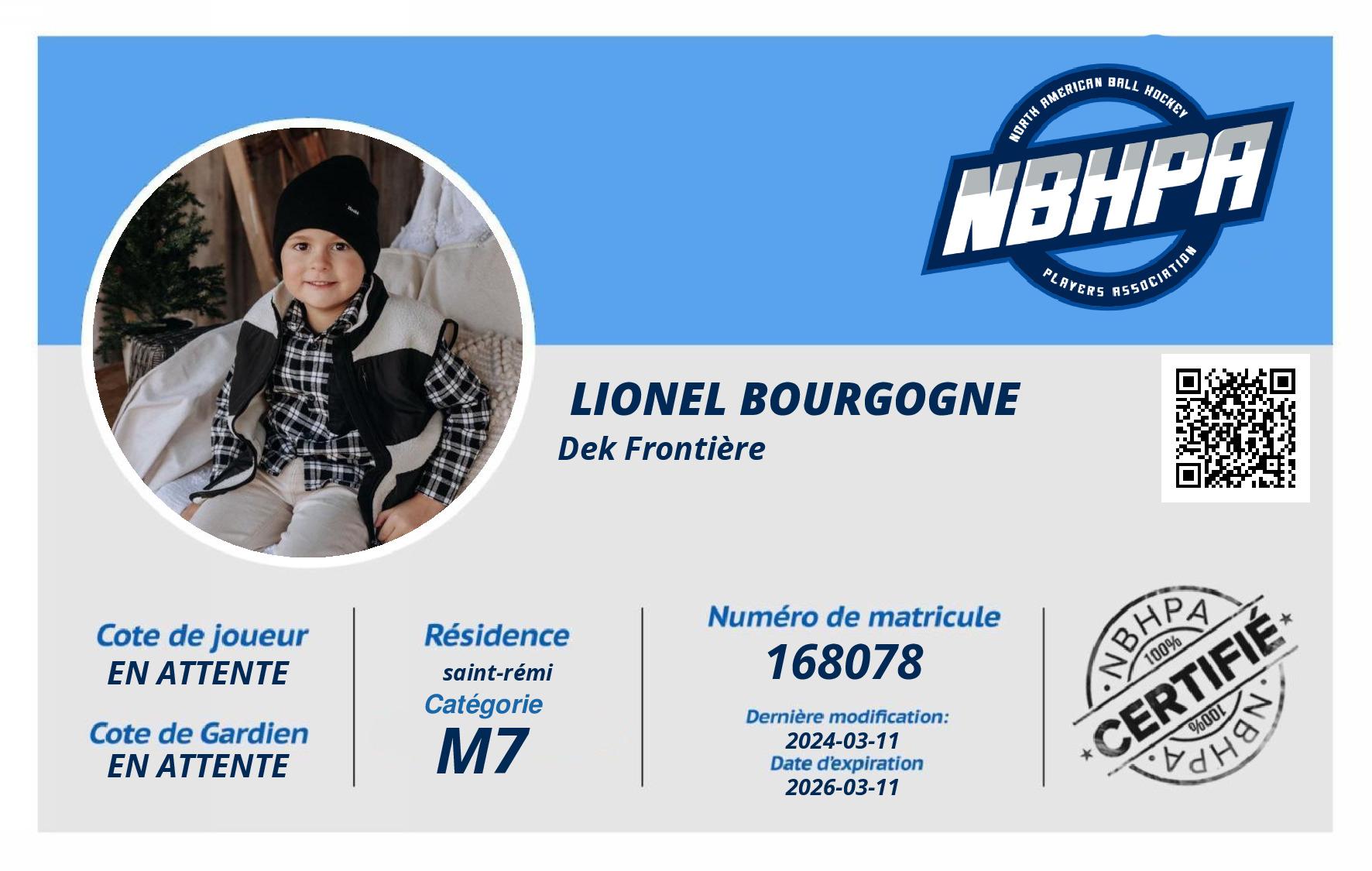  Lionel Bourgogne