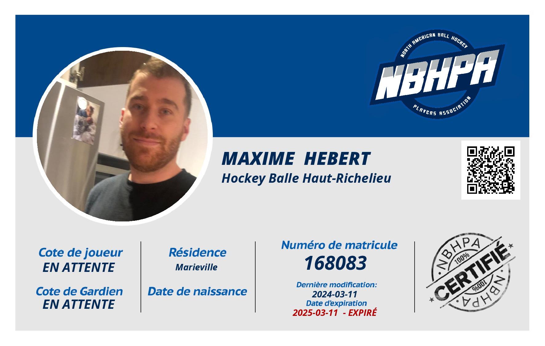 Maxime  Hebert 