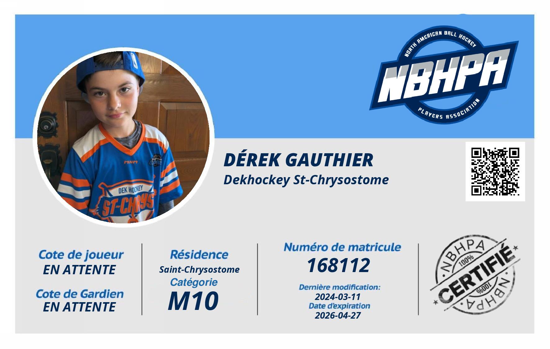 Dérek Gauthier