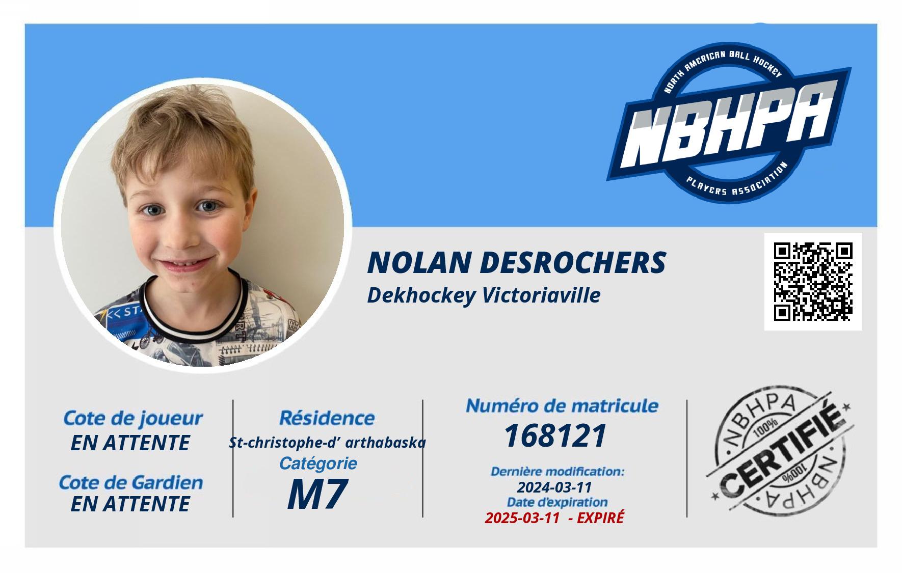 Nolan Desrochers