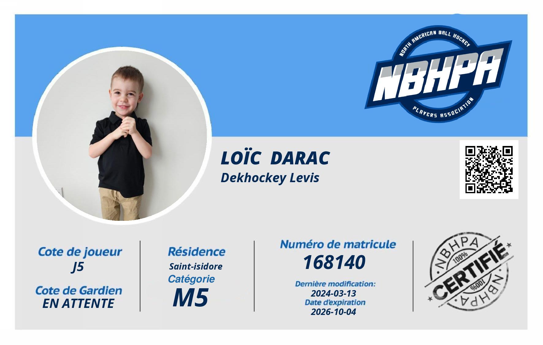 Loïc  Darac
