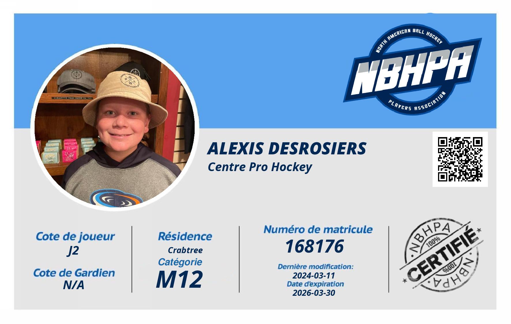 Alexis Desrosiers