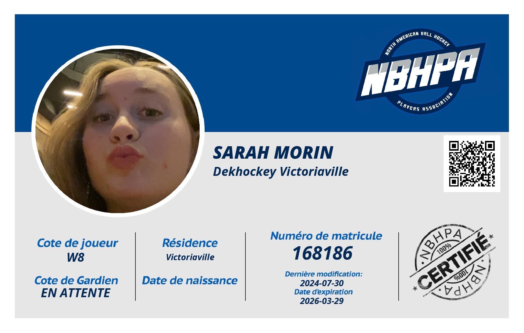 Sarah Morin