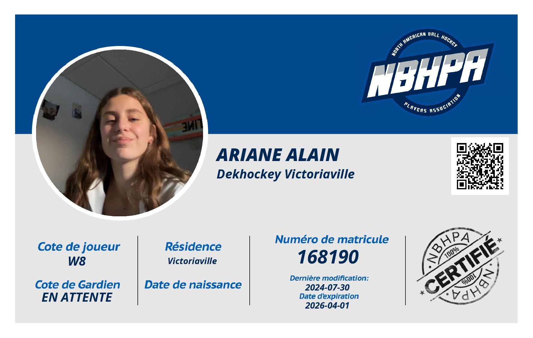 Ariane Alain