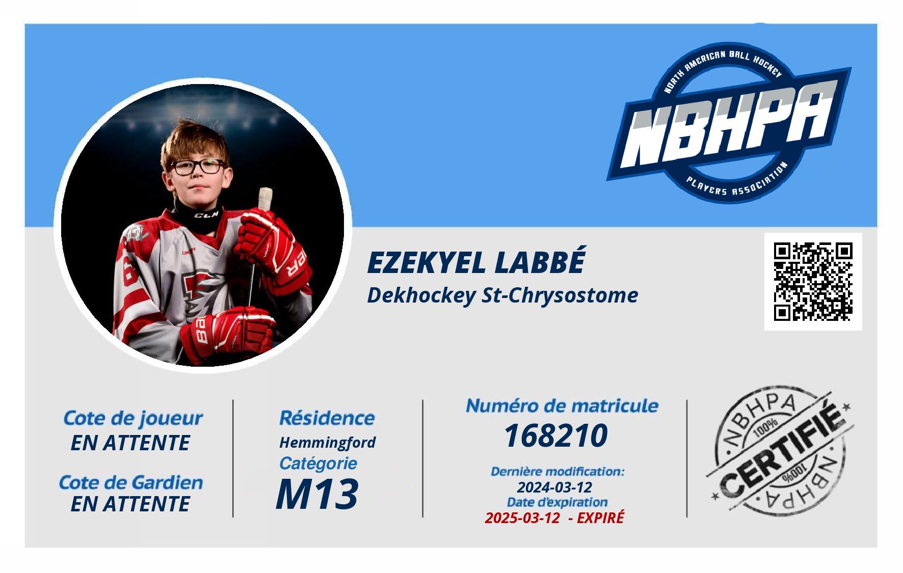 Ezekyel Labbé
