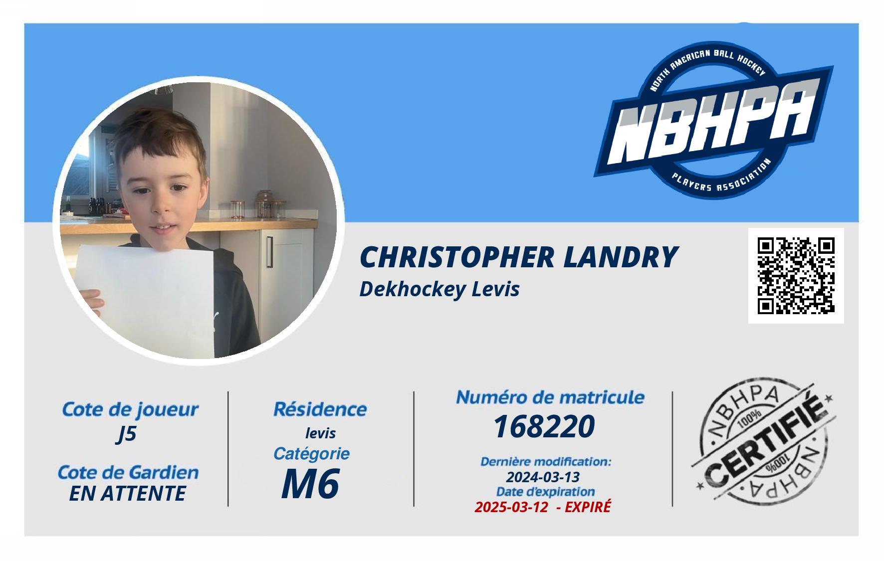 Christopher Landry