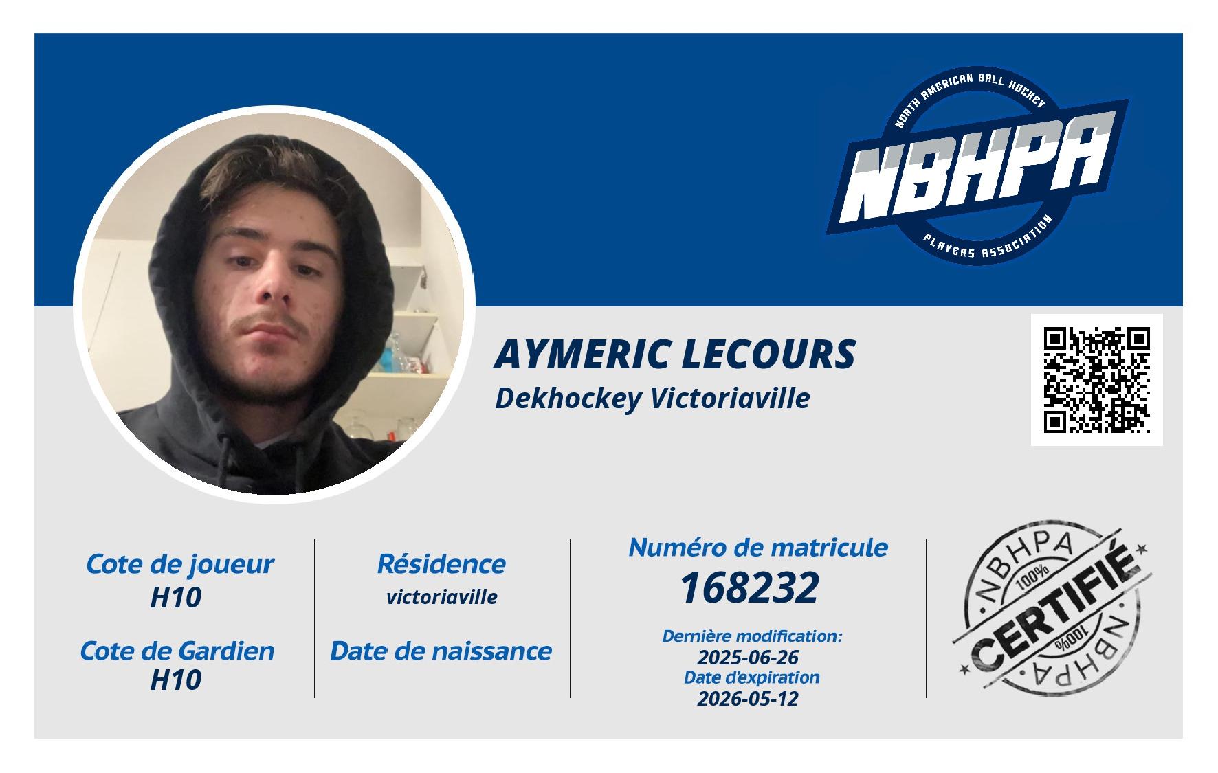 Aymeric Lecours