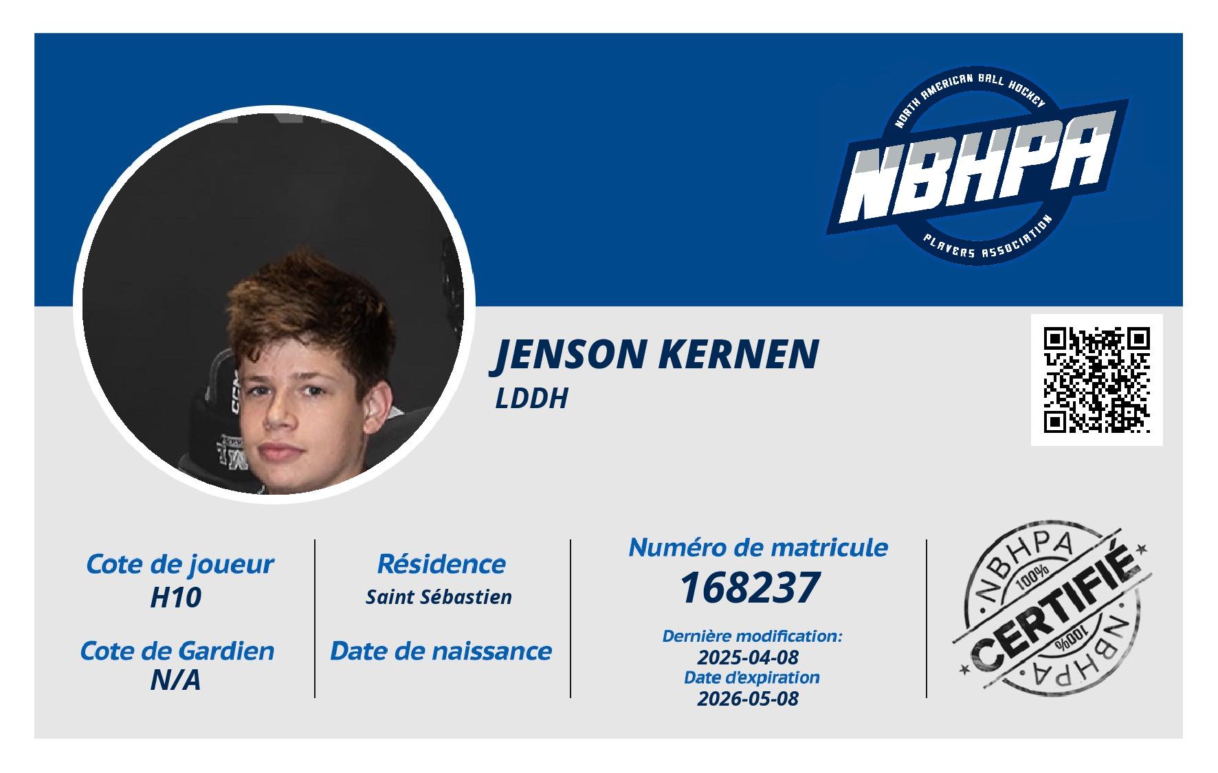 Jenson Kernen