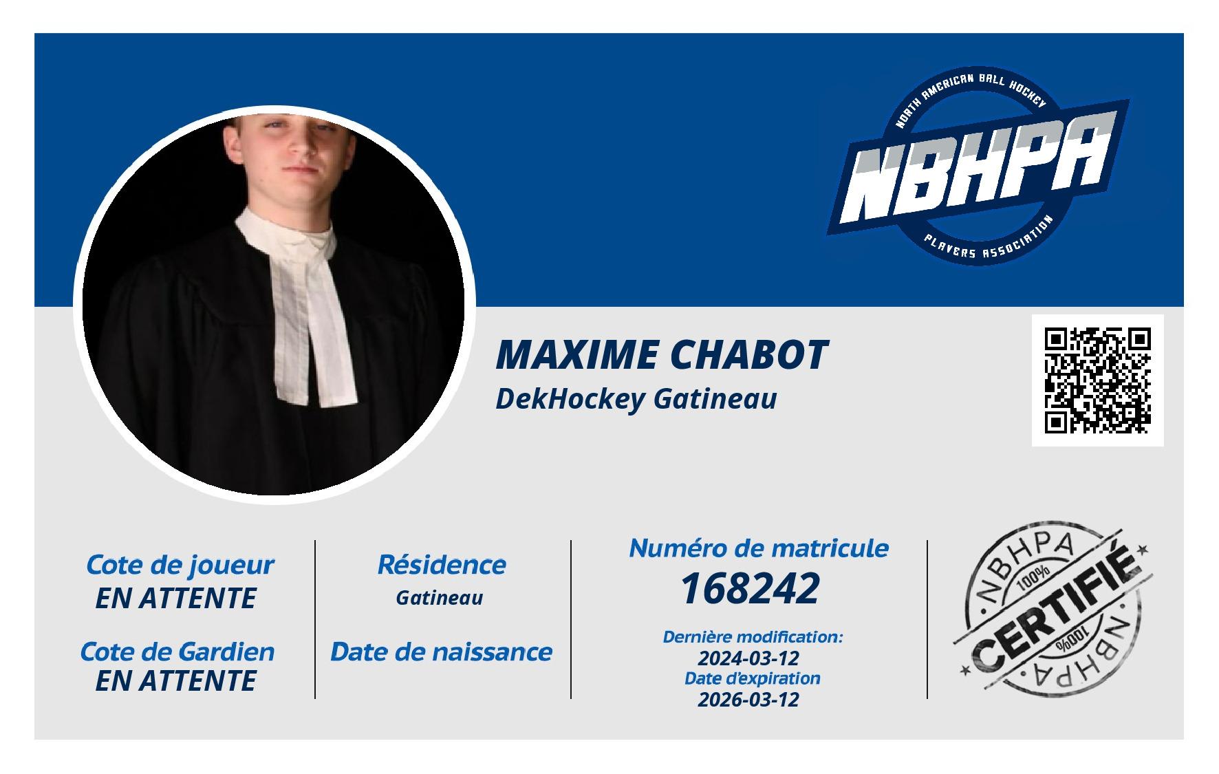 Maxime Chabot