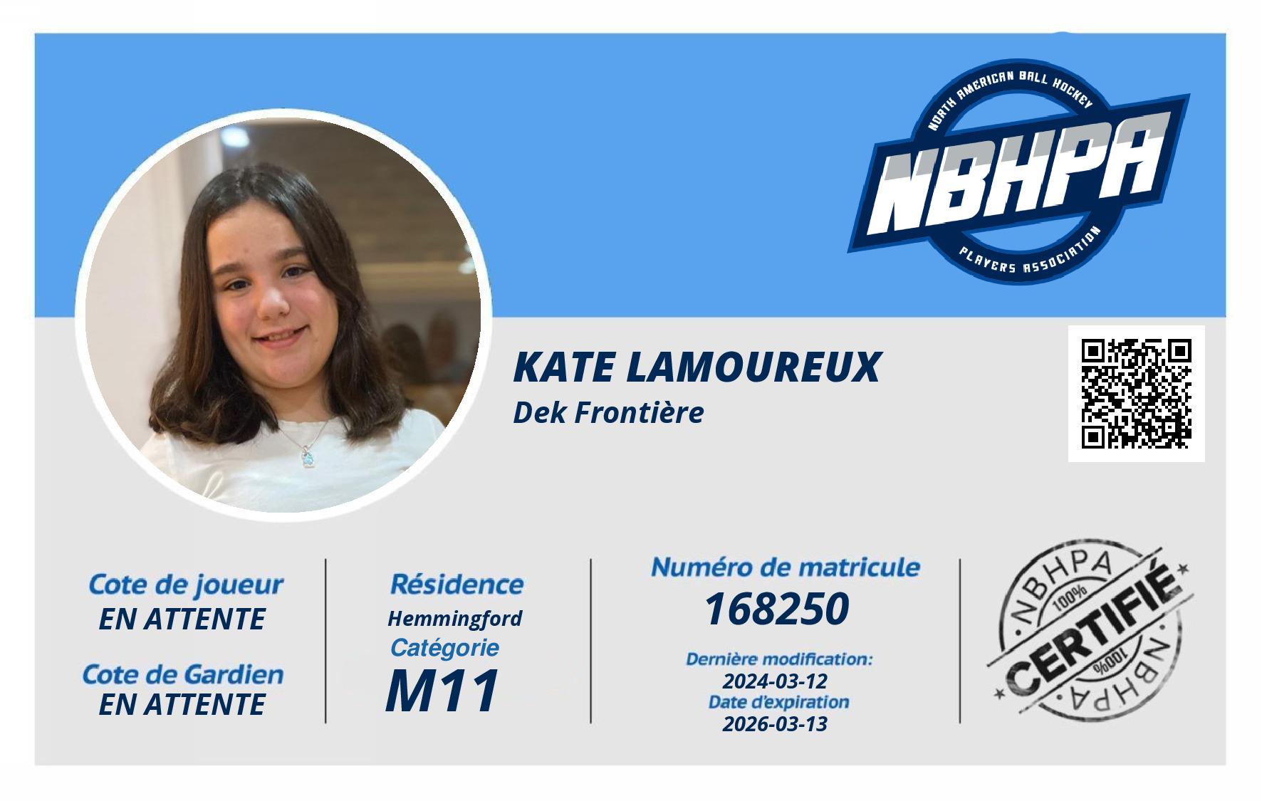Kate Lamoureux