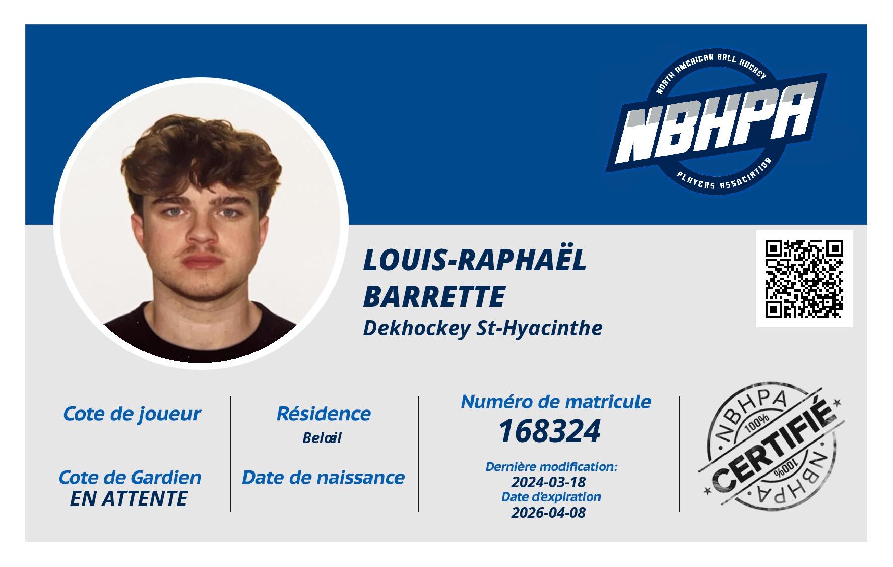 Louis-Raphaël Barrette