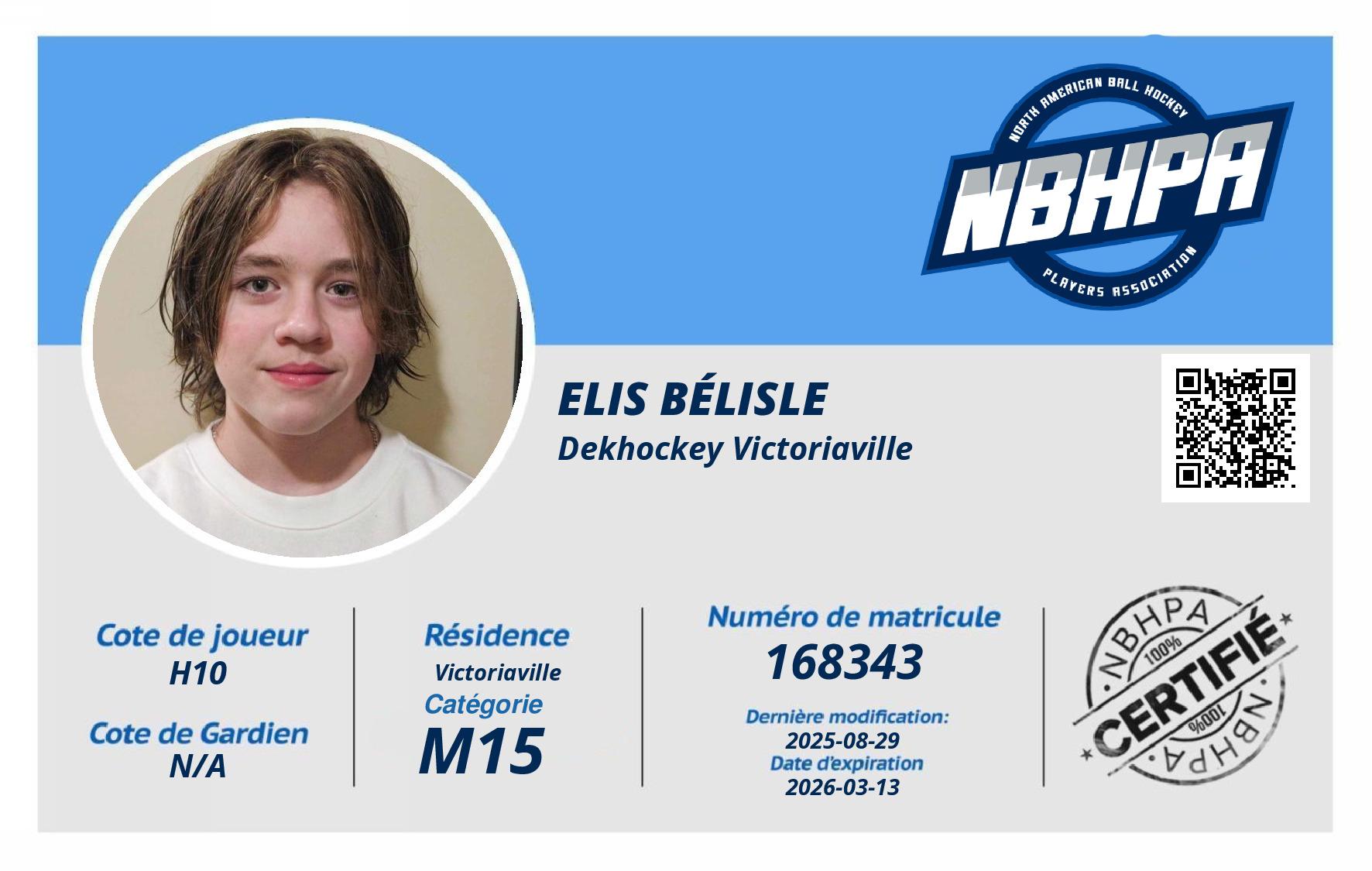 Elis Bélisle
