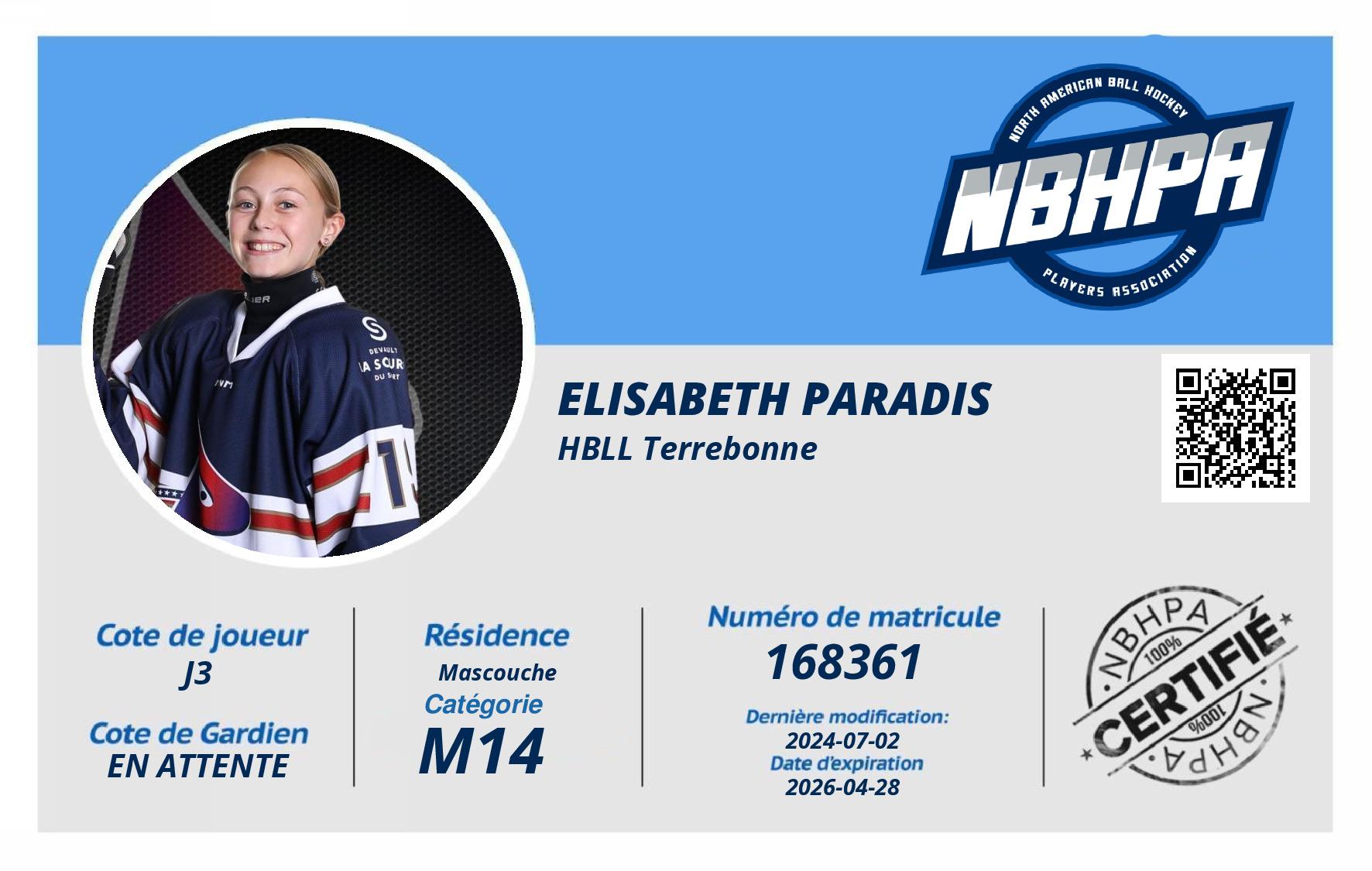 Elisabeth Paradis