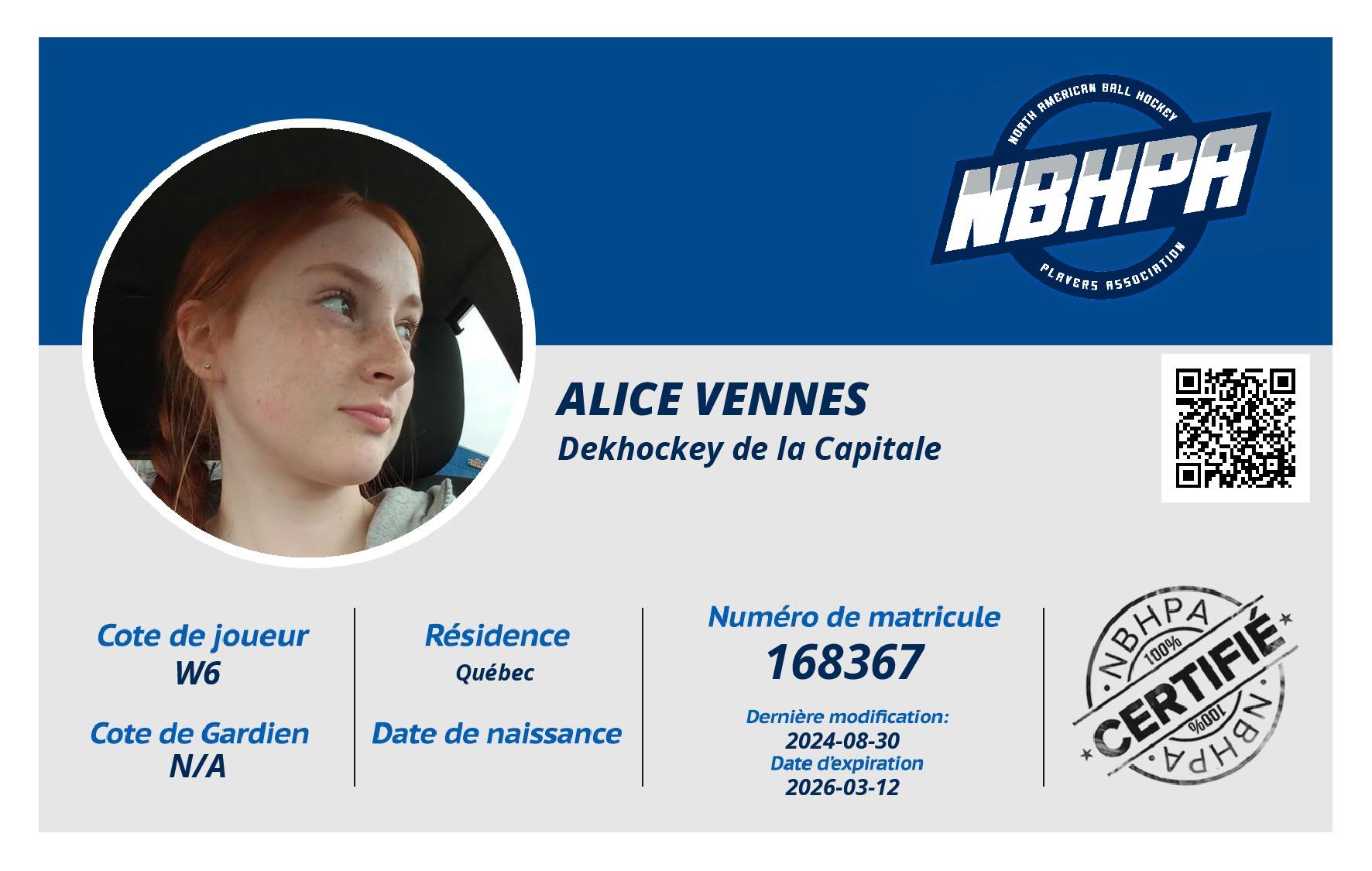 Alice Vennes