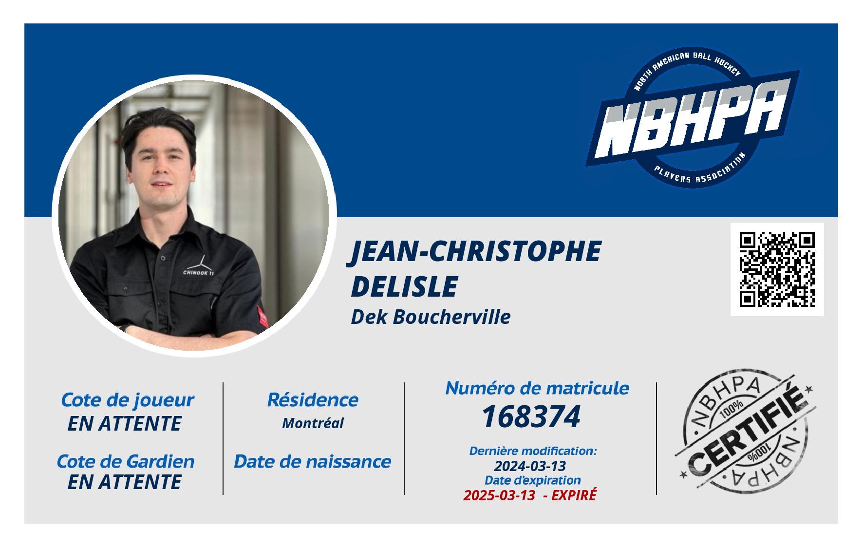 Jean-Christophe Delisle