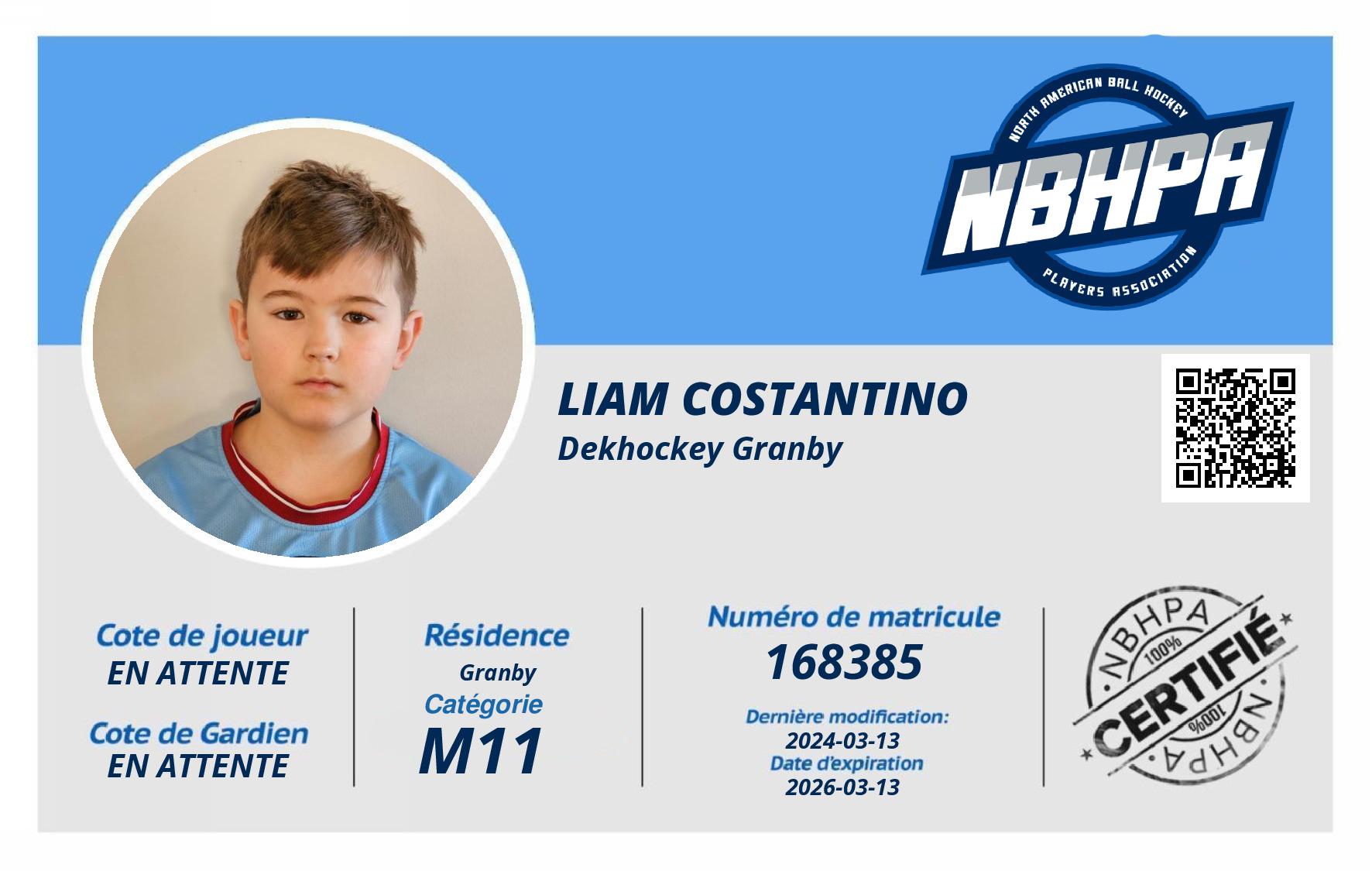 Liam Costantino