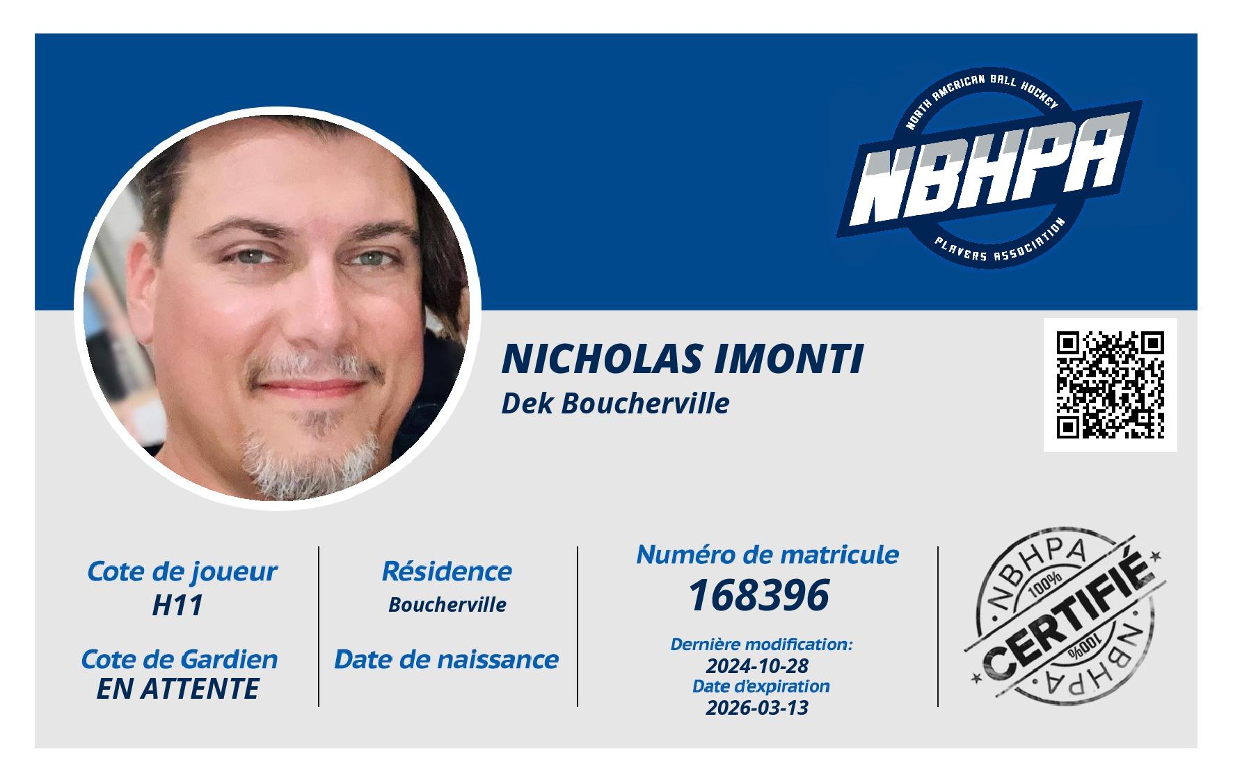Nicholas Imonti