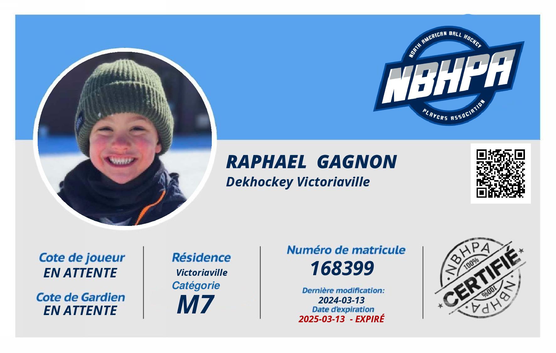 Raphael  Gagnon 