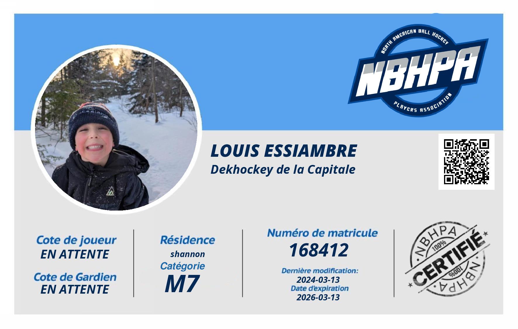louis essiambre